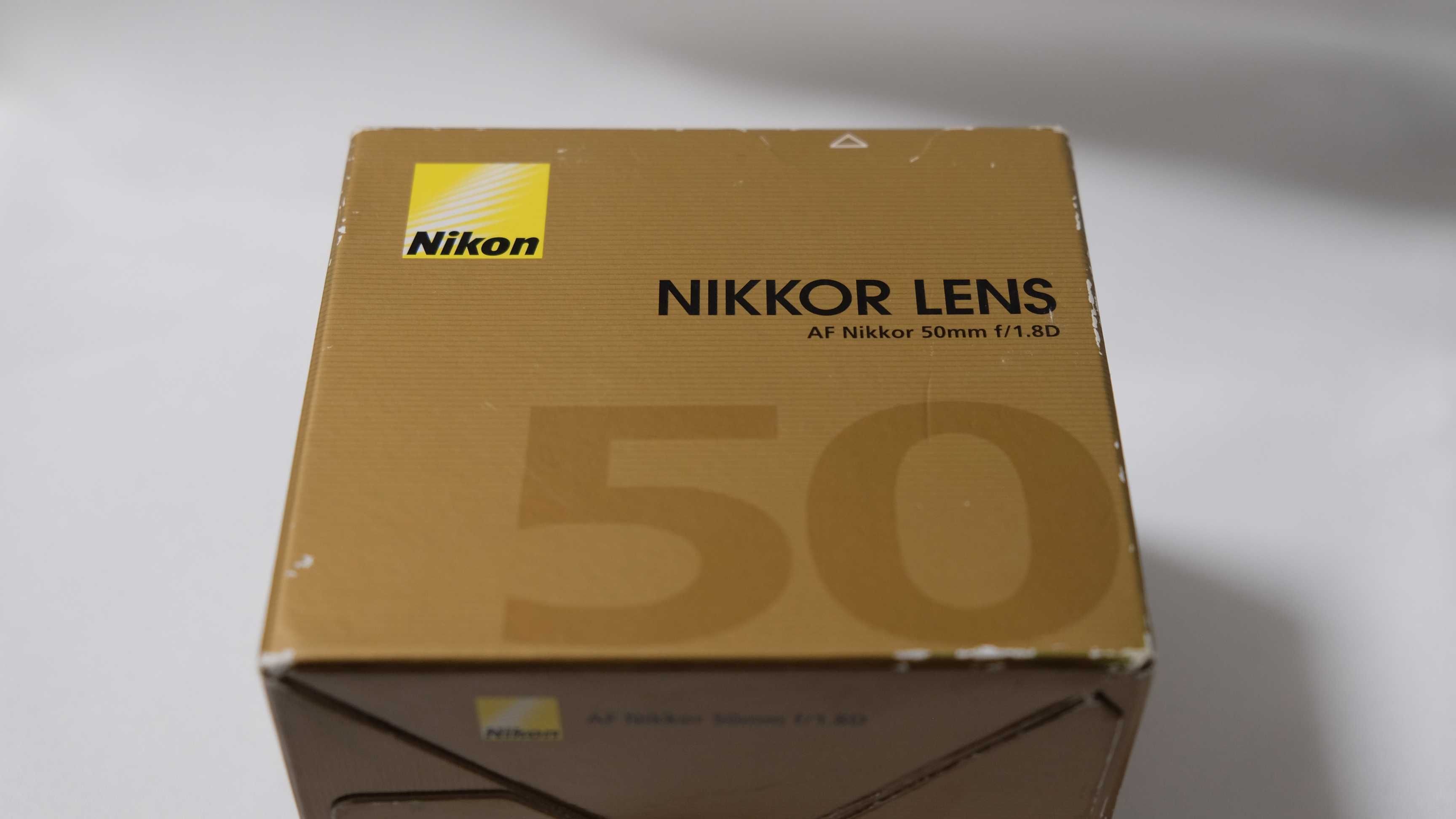 Объектив Nikkor 50mm  f 1.8 D