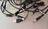 Kabel komputer USB Fire Wire Jack i inne