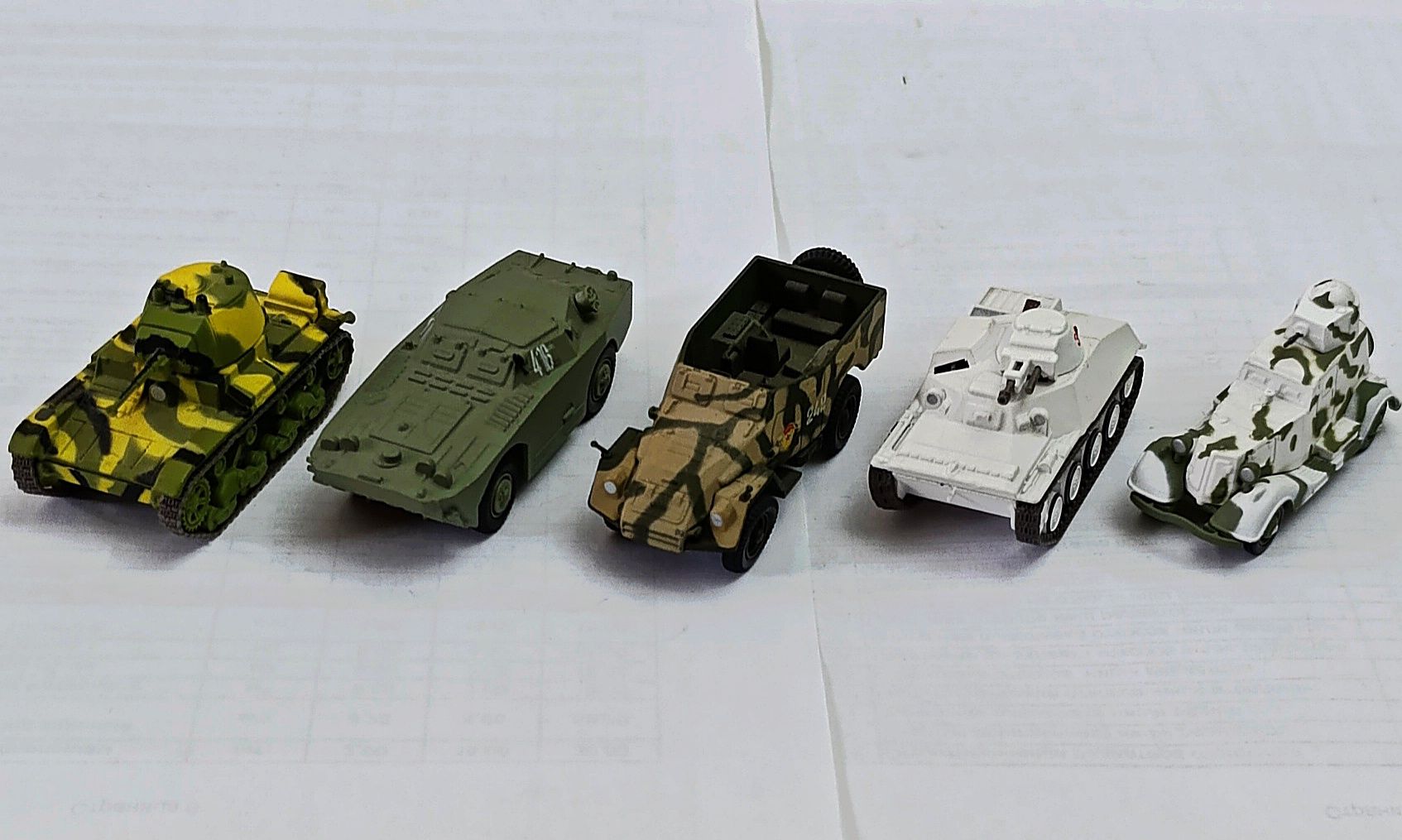Автолегенды, модели танков, масштаб 1:72.