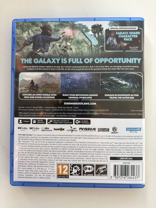 Star wars otlaws ps 5