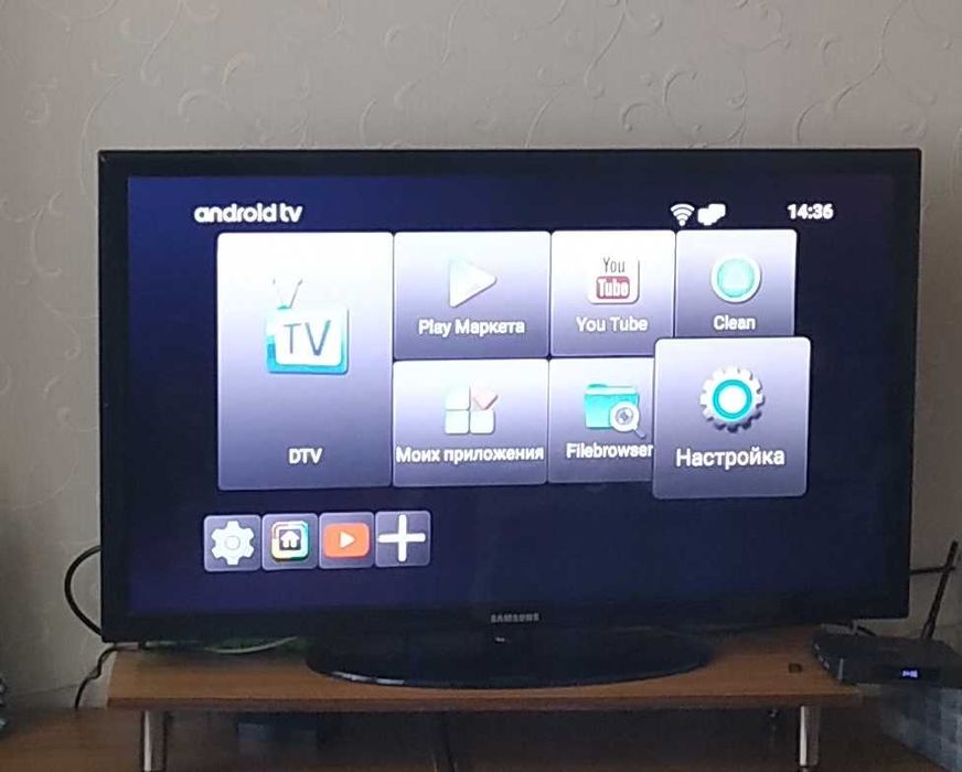 Телевизор Samsung UE40D5003 101.6 cm (40") Full HD Black, MECOOL K6