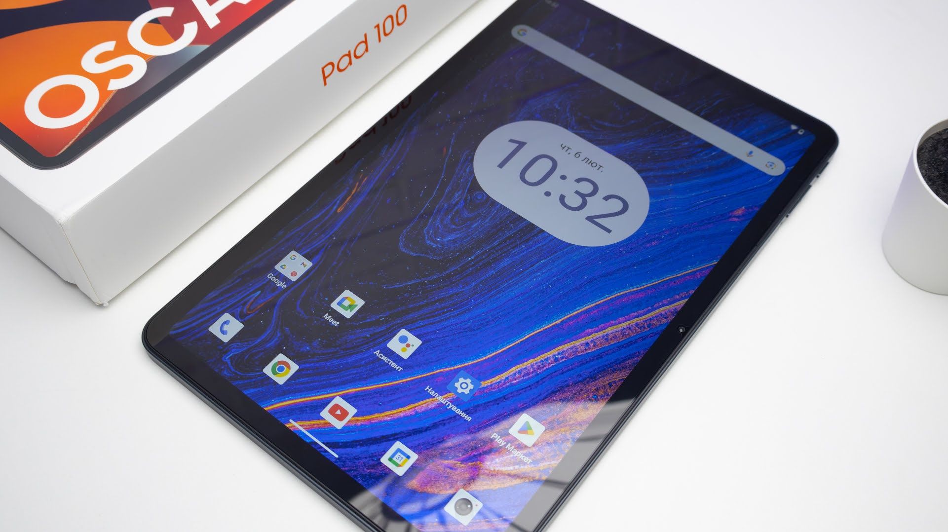 Oscal pad 100, 12/256 Gb, LTE 4G, display 12",Stereo, keyboard, 9000 m