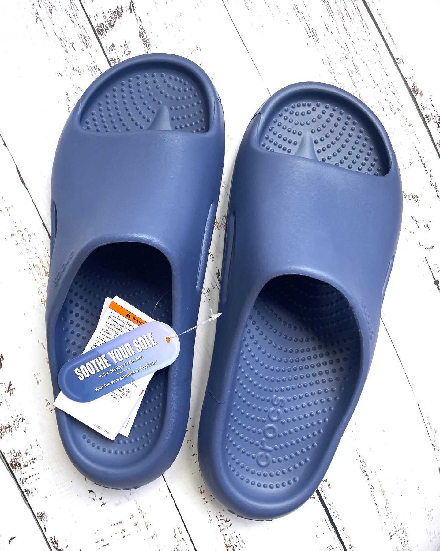 Шлепанцы Crocs Mellow Slide, М5-М13, 100% оригинал