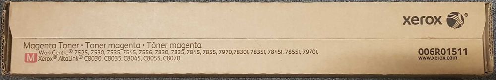 Xerox 78XX 75XX Toners, rolo transferência, cartucho tambor