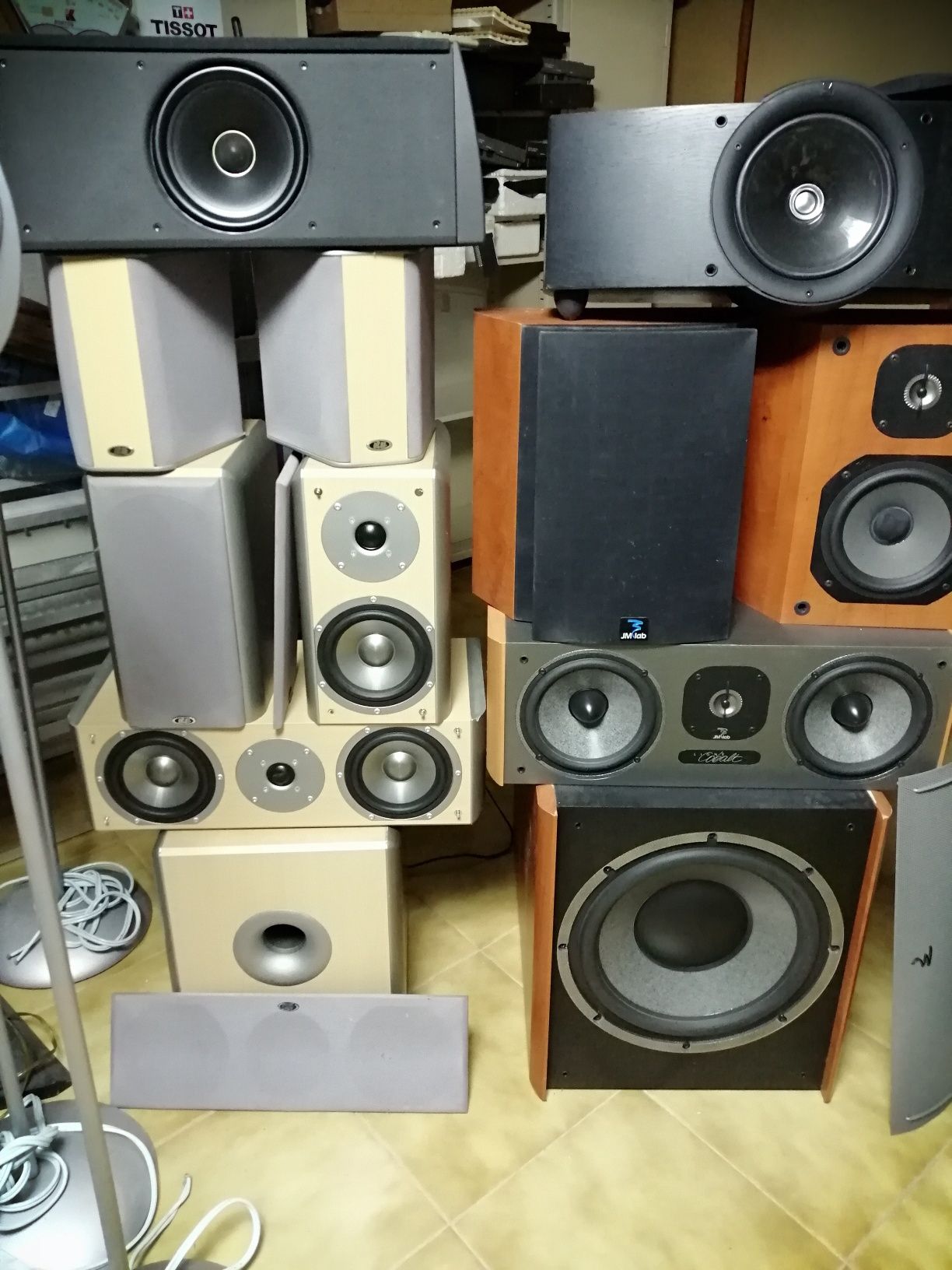 Colunas Focal-Kef- Energy - Eltax