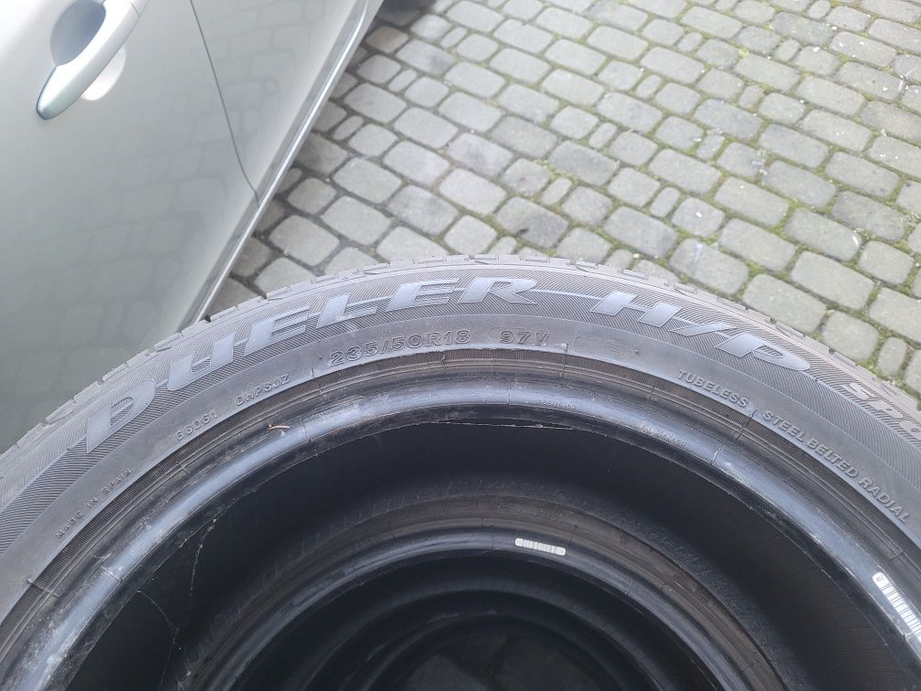 Opony letnie 235/50/18 " bridgestone dueler h/p