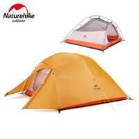Тримісний намет (палатка) Naturehike Cloud UP 3 Orange\Green 210T