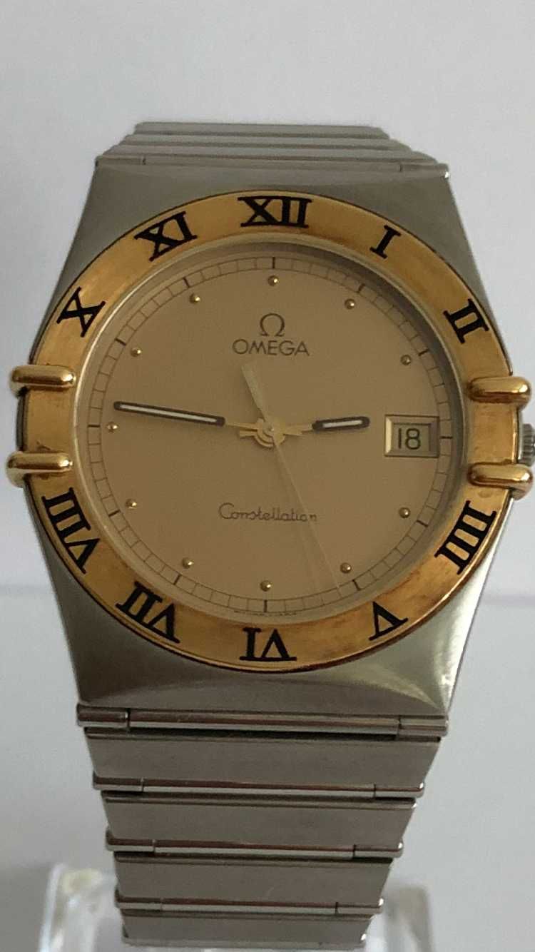 Omega Constellation, Full Set, zegarek męski, TOP