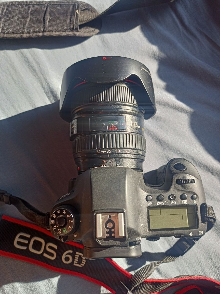 Aparat Canon 6D EOS + obiektyw 24-105 f4.0l IS USM
