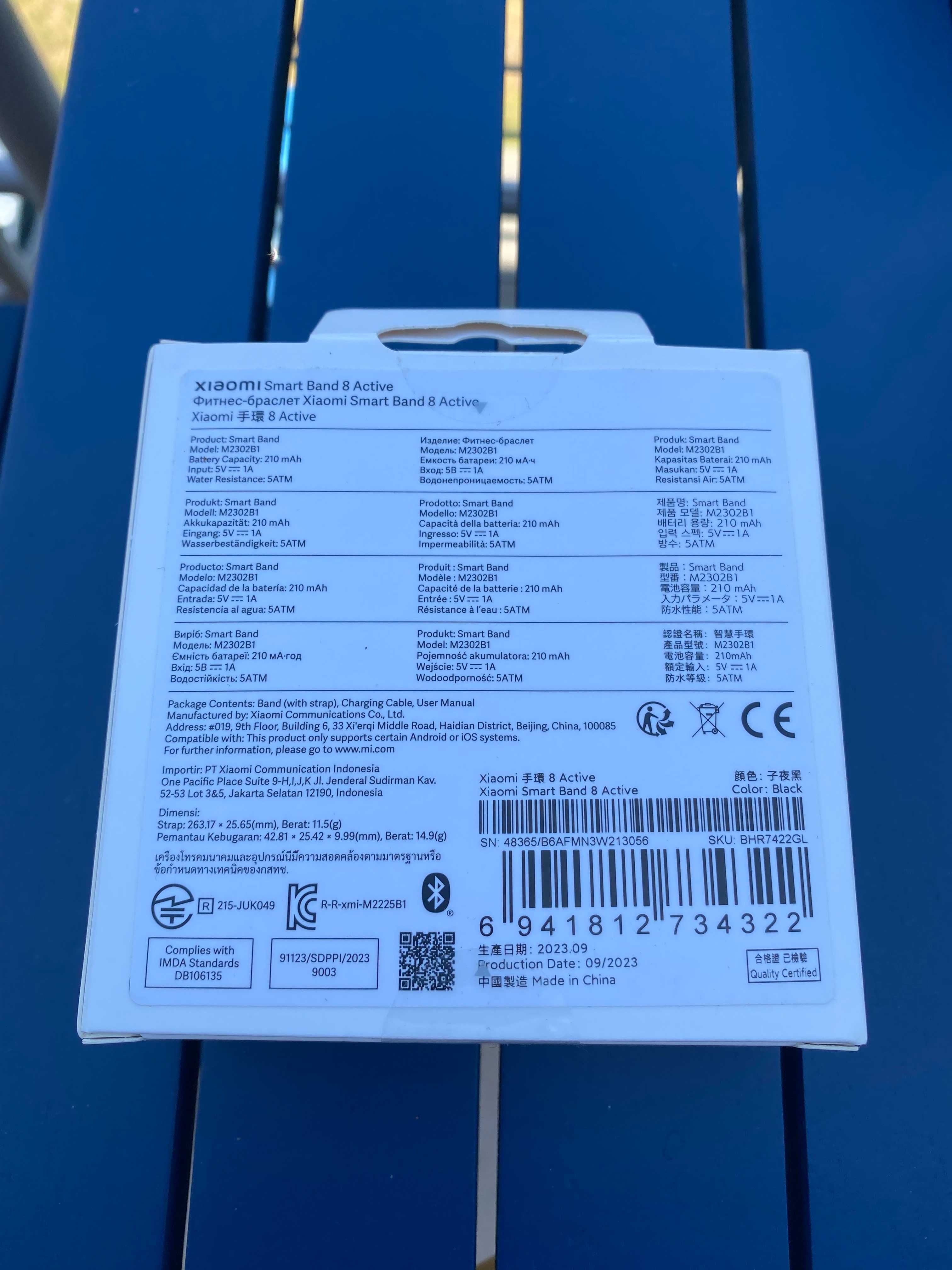 Opaska  zegarek Xiaomi Smart Mi Band 8 Active Wrocław
