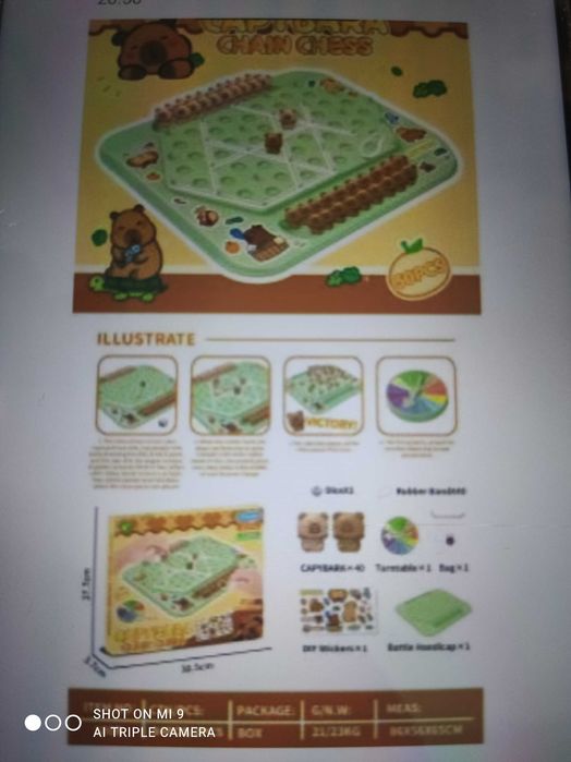 Gra szachy kapibara dla dzieci