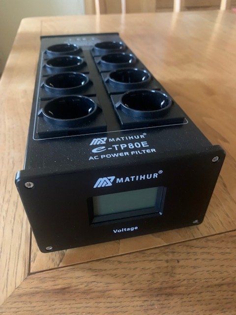 Zasilacz Audio Listwa Audio Matihur TP 80E listwa hifi sieciowy