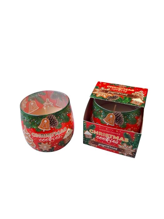 Prezent Świąteczny Zestaw Kubek Skarpety Świeca Herbata Milka Torebka