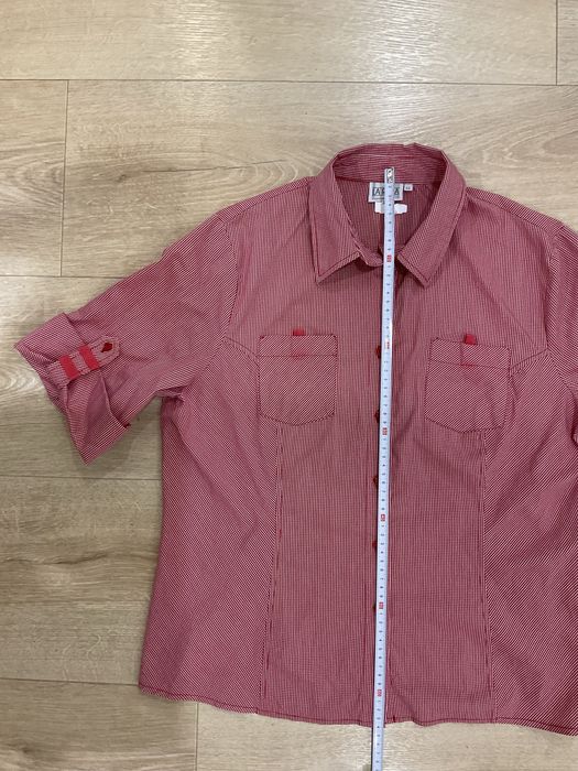 La Rosa Nowa Koszula Czerwona W Kratkę Kratka Rozmiar 44