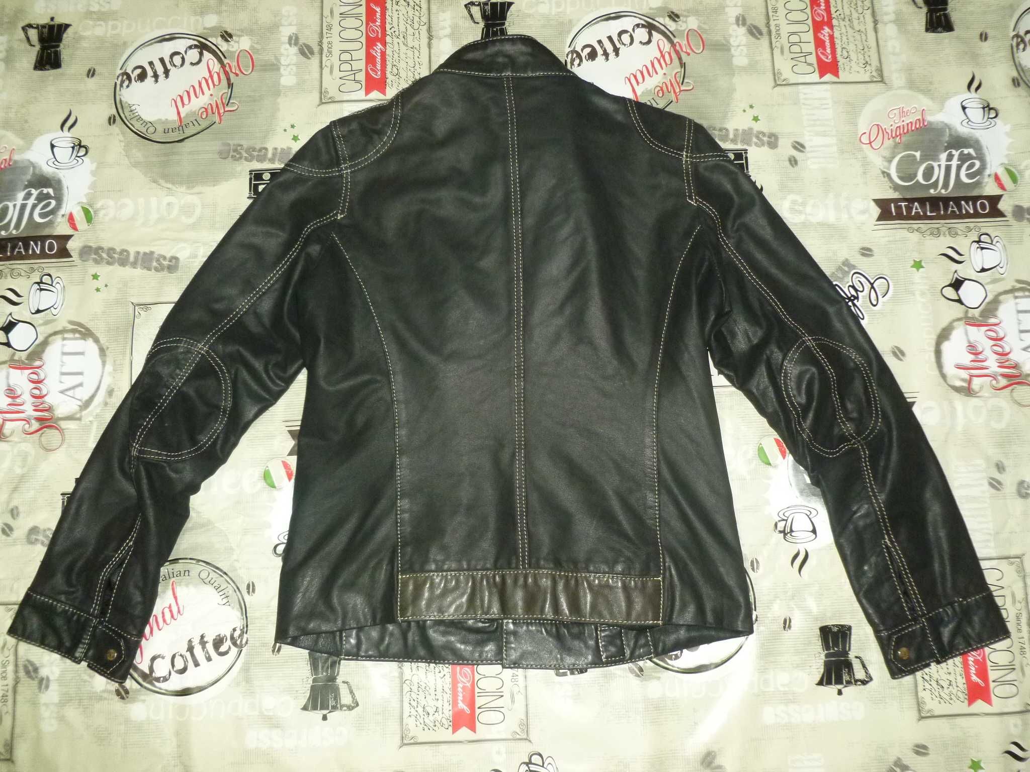 Кожаная куртка на юношу (46) Beymen Business, мотокуртка