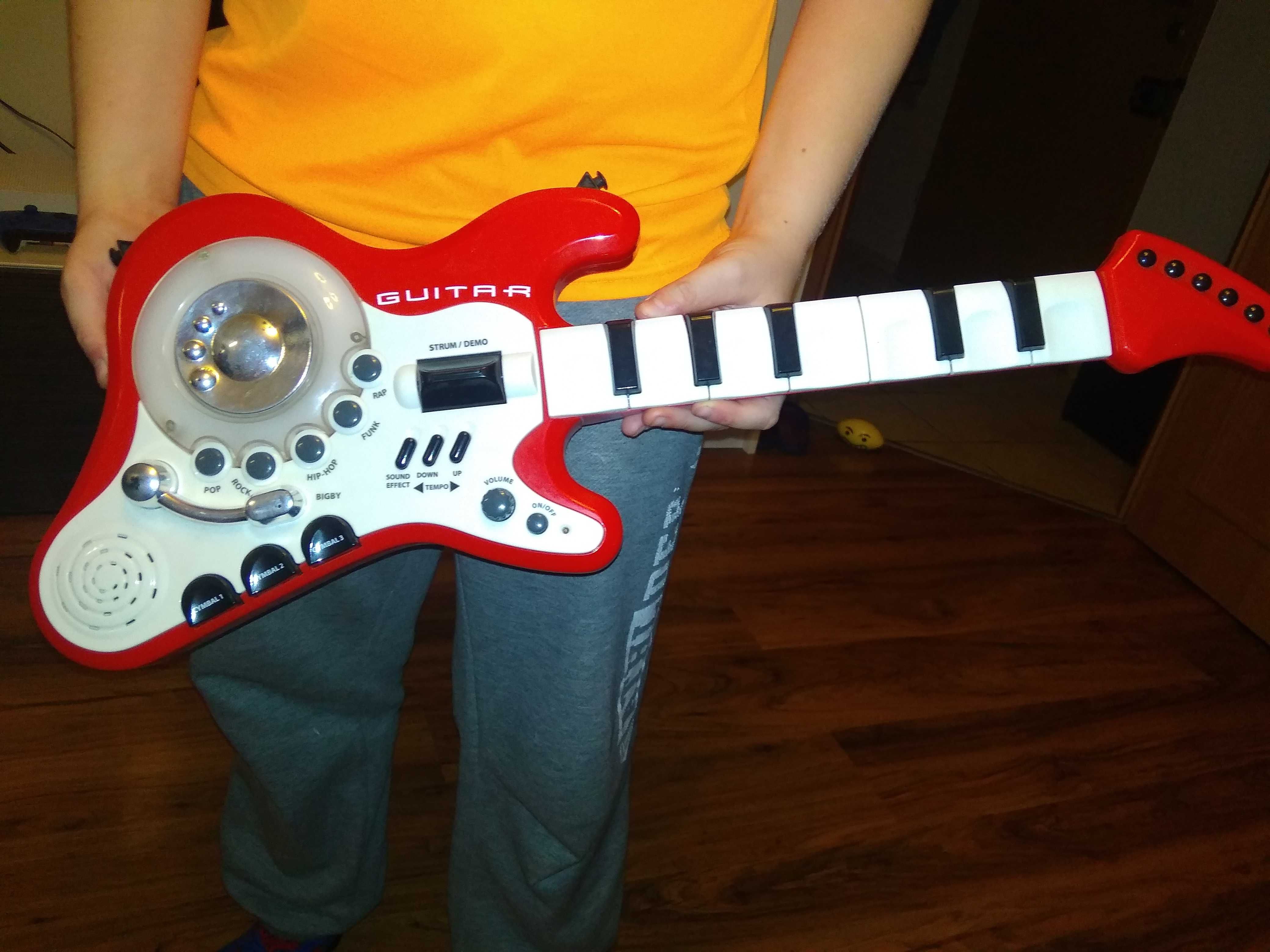 Gitara interaktywna elektryczna