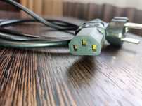 Кабель живлення RVVZ 18AWGX3C P.V.C. WIRE 1.5m