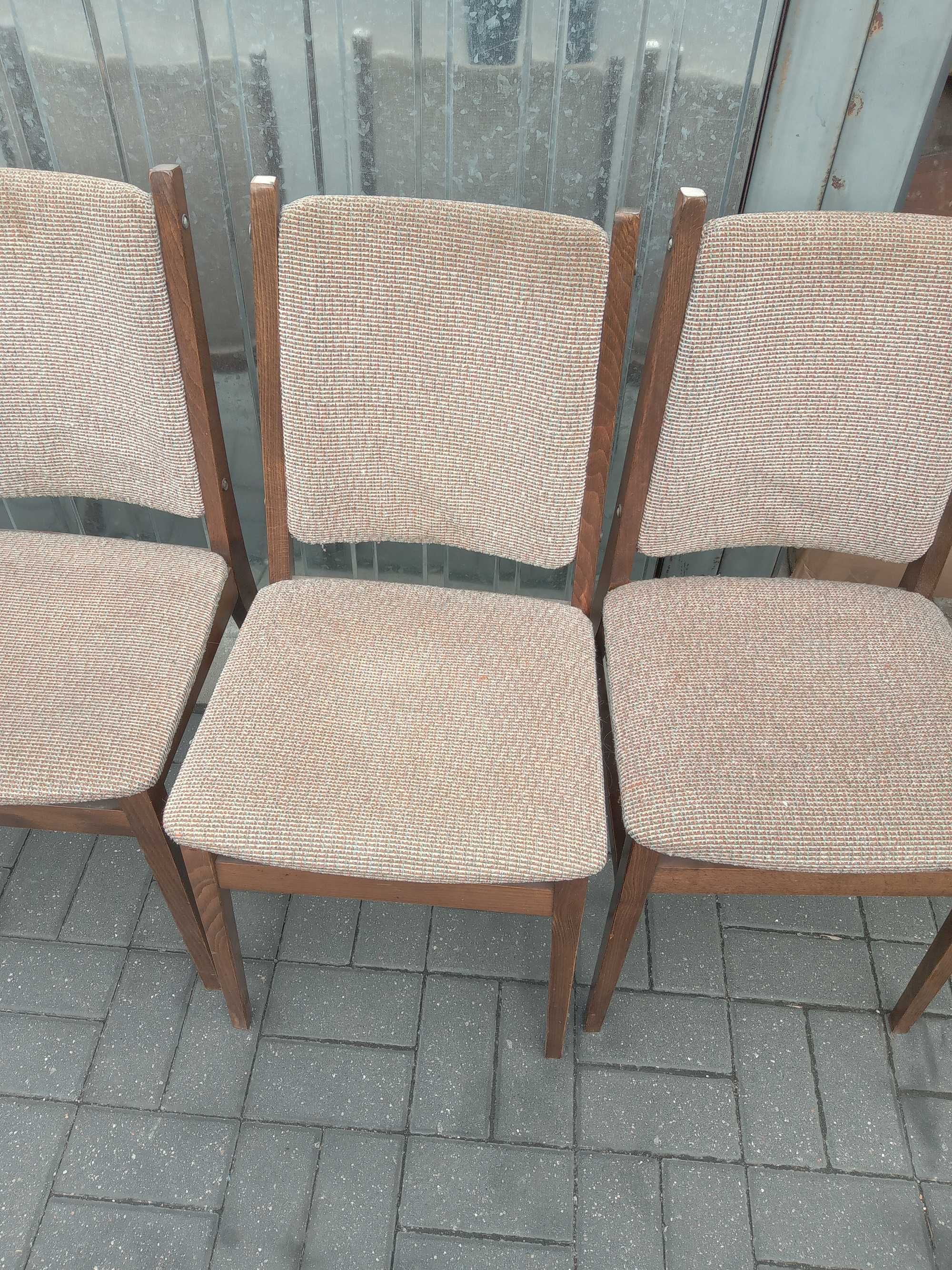 Krzesła 7534 Radomsko 4szt - PRL ETYKIETA