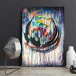 Obraz abstrakcyjny „Resistance”, 100×70 cm