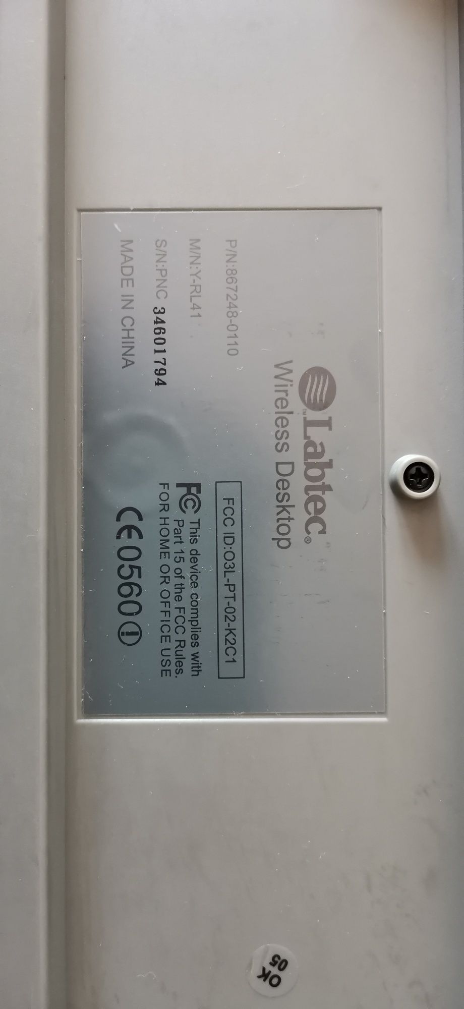 Teclado e rato s/fio Labtec