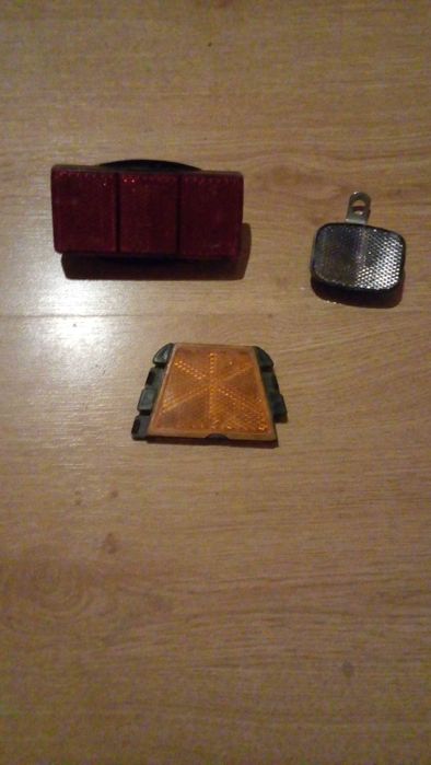 3 Odblaski rowerowe - zestaw, przednie, tylne i na koło. Zapraszam