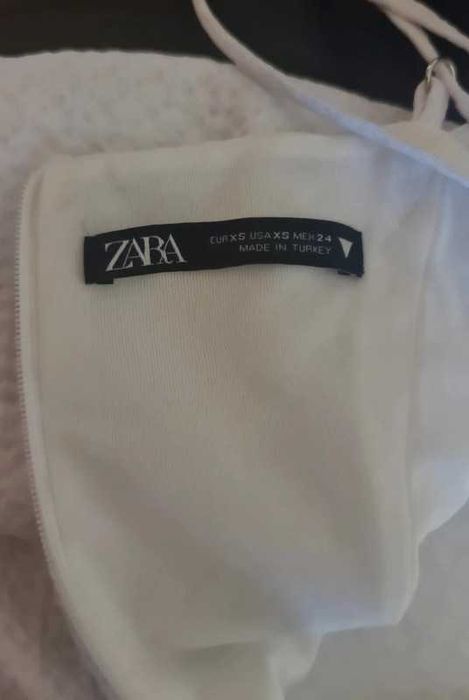 Vestido branco Zara