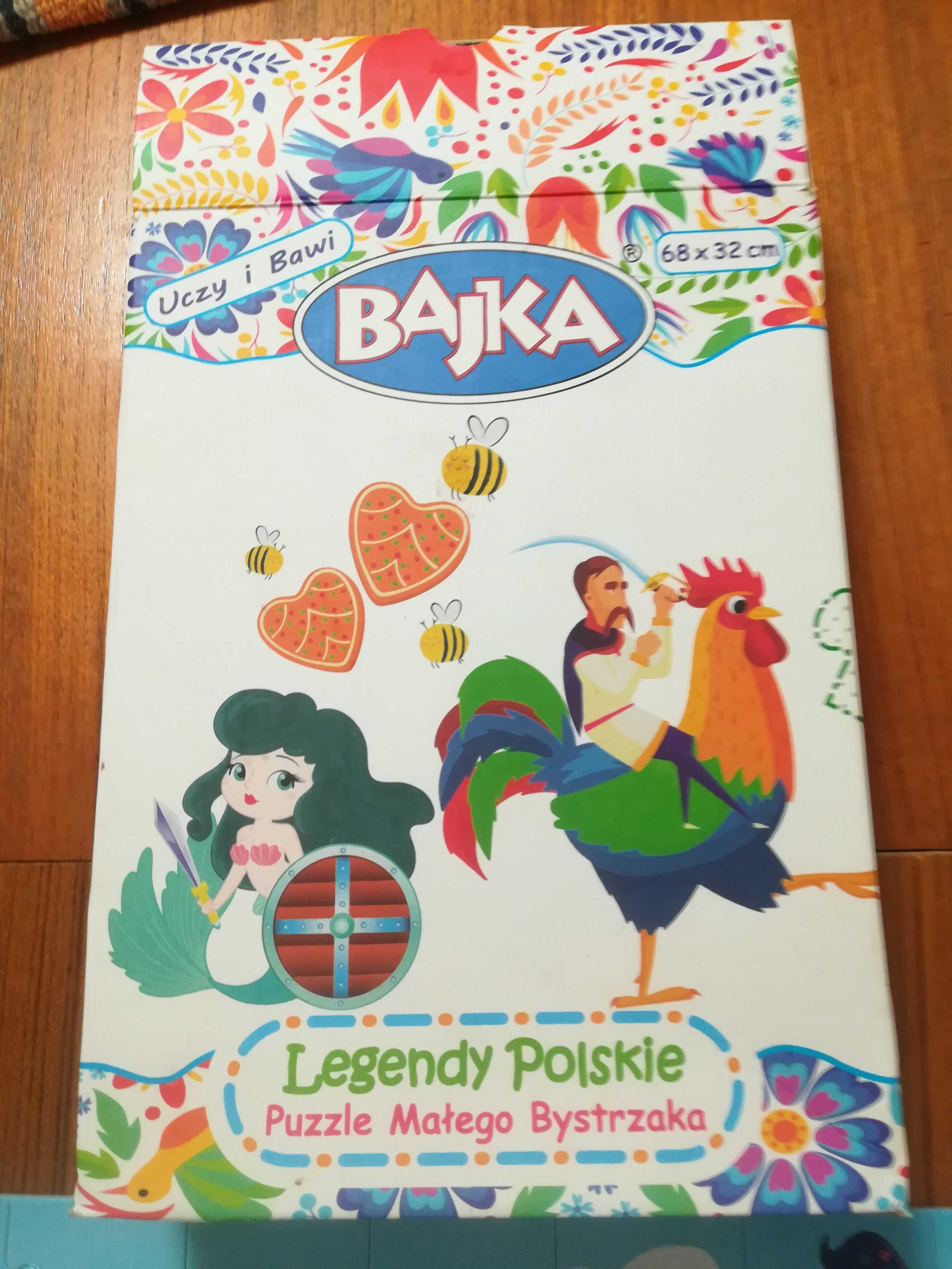 Puzzle Małego Bystrzaka Legendy Polskie