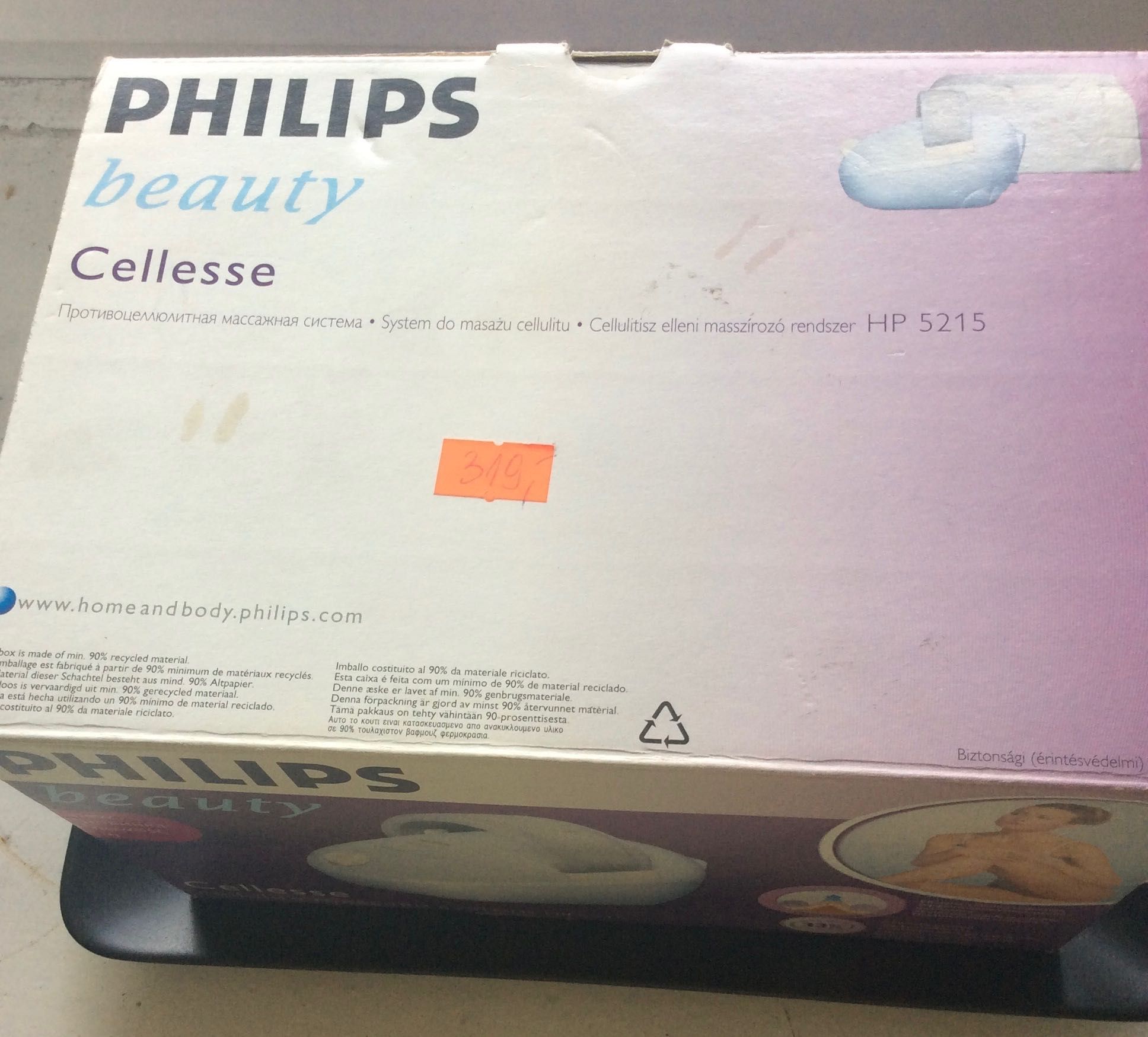 Cellesse Philips beauty Cellulite  masażer antycelulitowy