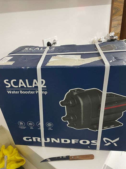 Bomba pressão água grundfos scala2  nova