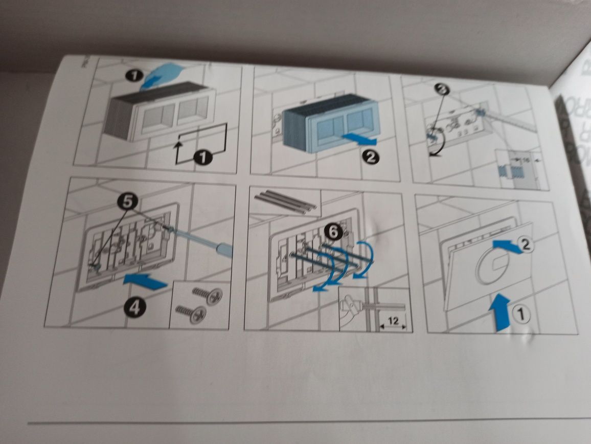 Przycisk spłukujący do stelaża Roca podwójny pl4 Dual Chrome Nowy