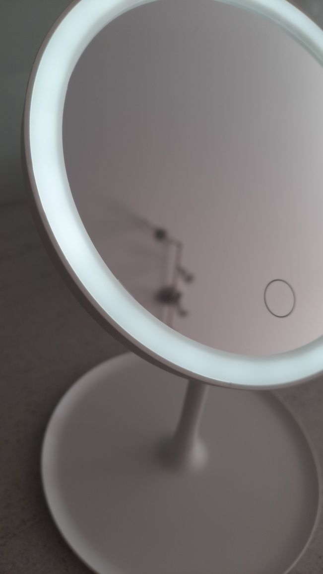 Led mirror Vedum białe lusterko że światłem  led