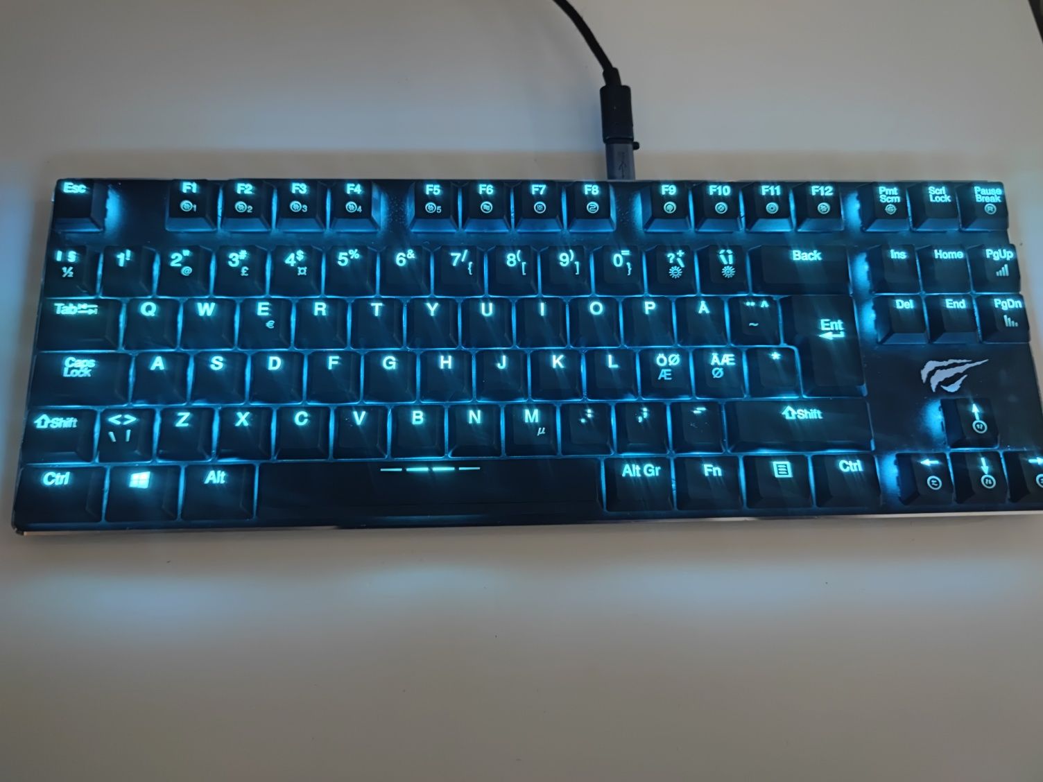 Havit purewriter Tkl klawiatura mechaniczna lowprofile