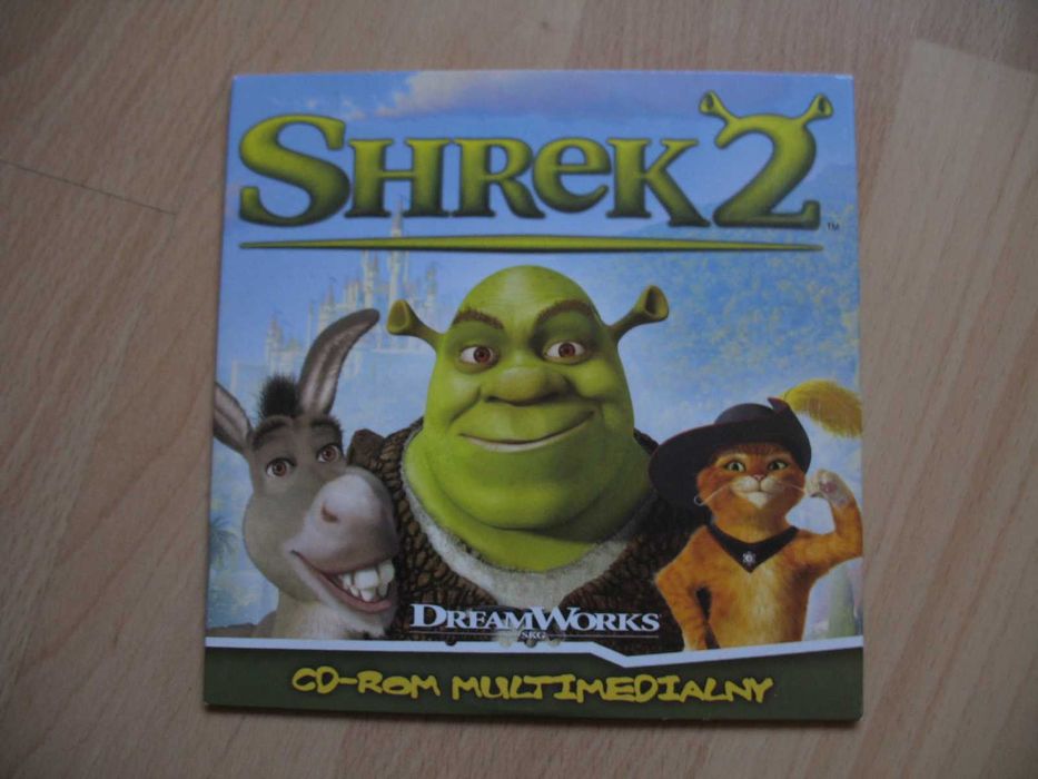 Shrek 2 materiały promocyjne DVD