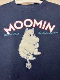 Muminki Moomin Moominvalley Bluza granatowa niebieska XS