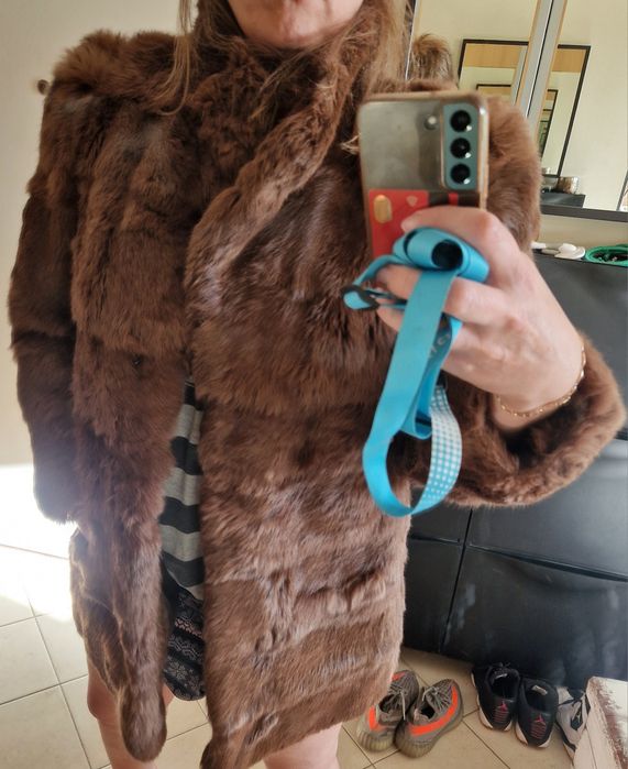 Futro krotkie naturalna do L/XL