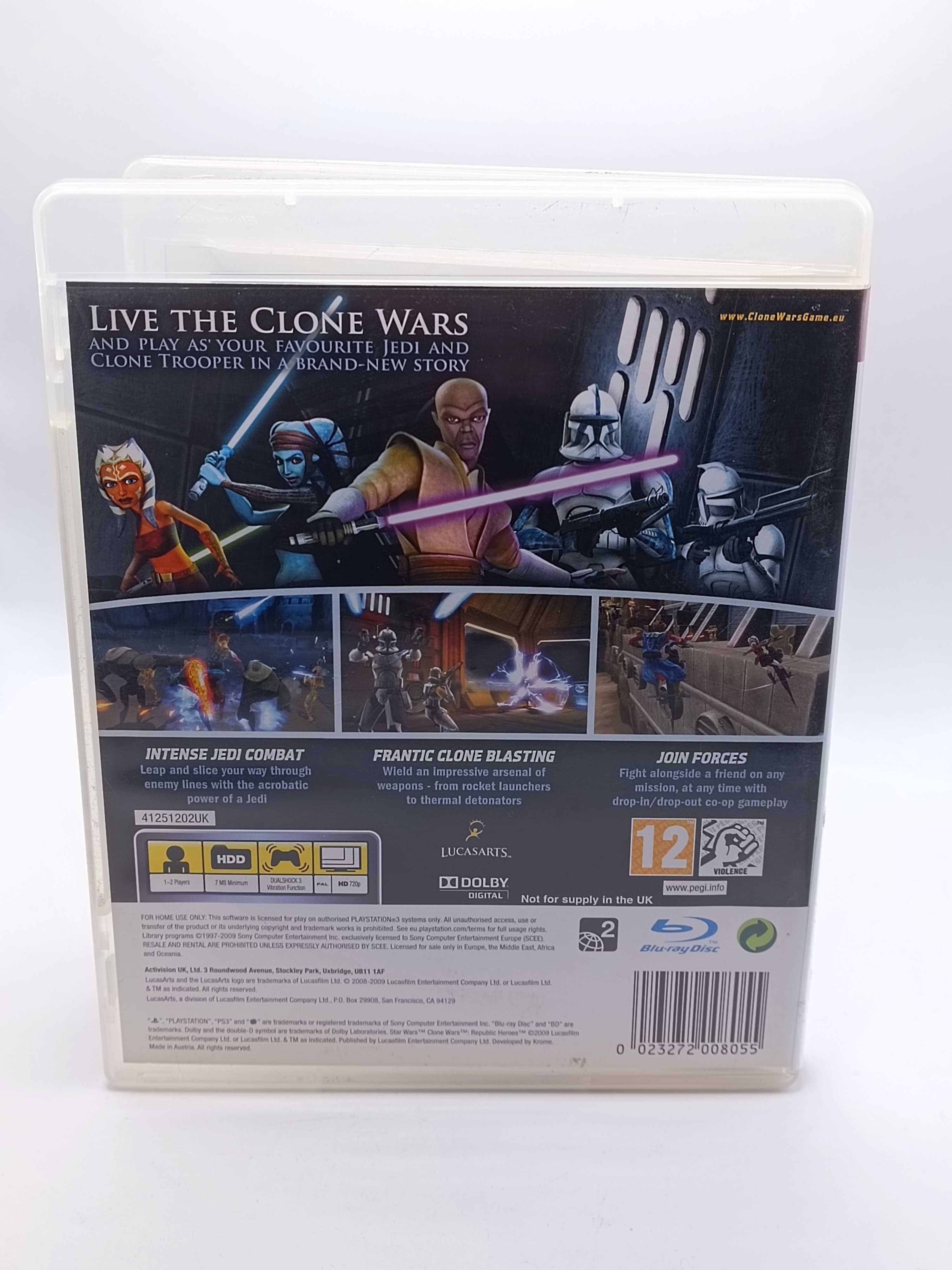 GRA Star Wars The Clone Wars Republic Heroes NA PS3 4005/10