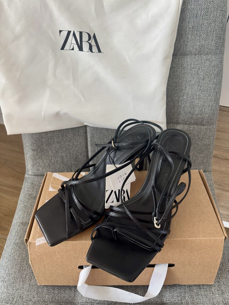 Sandaly Zara 39 skora