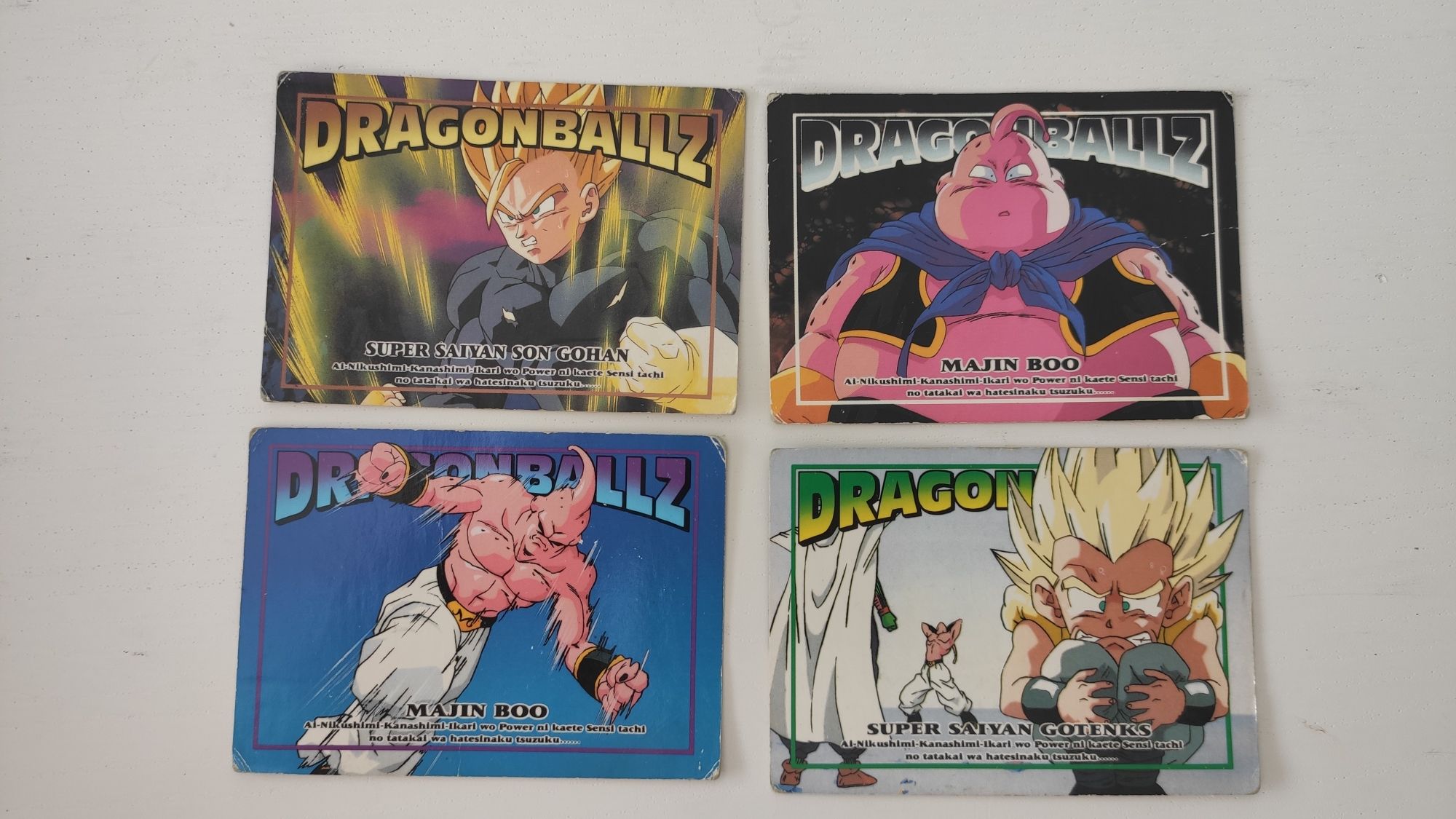 Cartões DragonBall Z