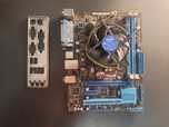 Płyta główna ASUS H61M-C z procesorem i chłodzeniem