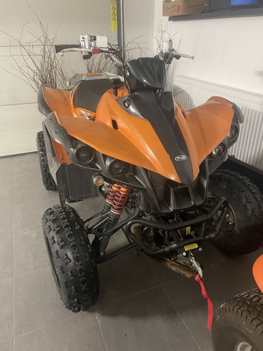 Quad tgb target 325 plug dwa komplety opon teren i szosa wyciagarka