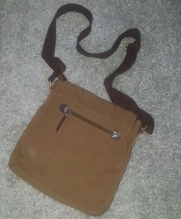 Фирменная,текстильная сумка-планшетка mulfee