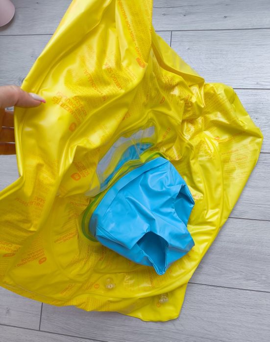 Kółko pompowane dla malucha Nabaiji 7-11 kg z siedzeniem koło dmuchane