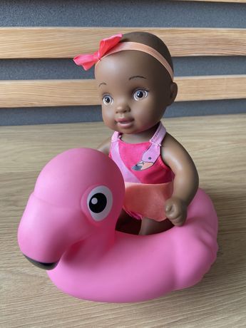 Кукла  с кругом фламинго