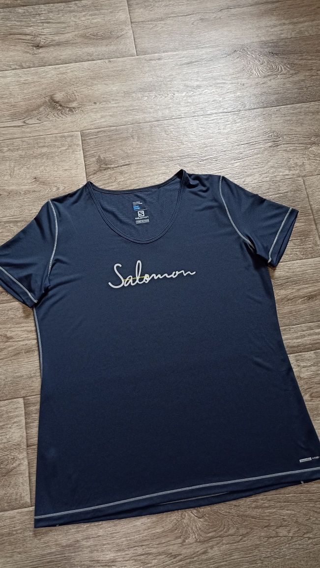 Футболка жіноча Salomon originals спортивная женская футболка XL