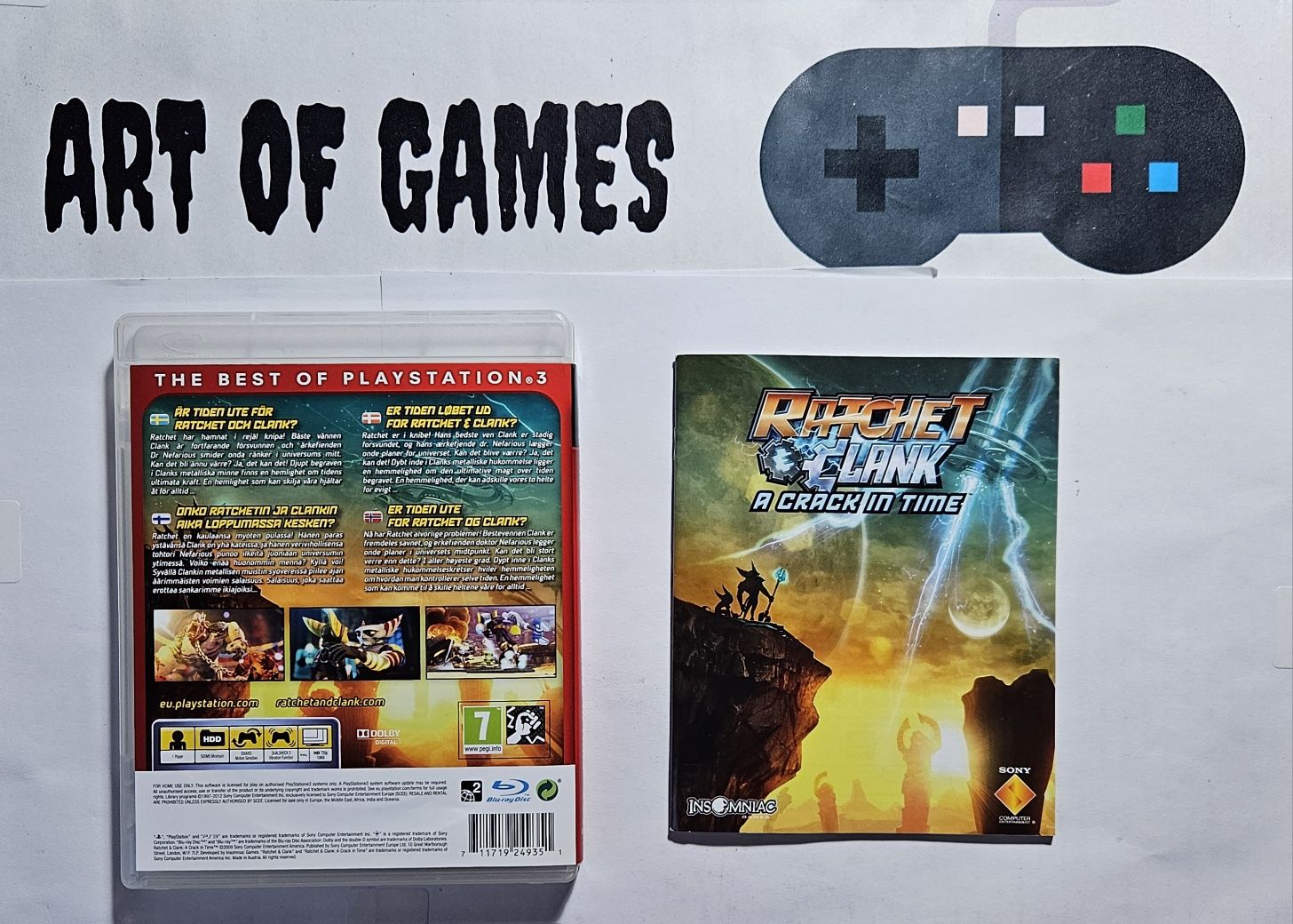 Ratchet & Clank Crack in Time Ps3 Playstation 3