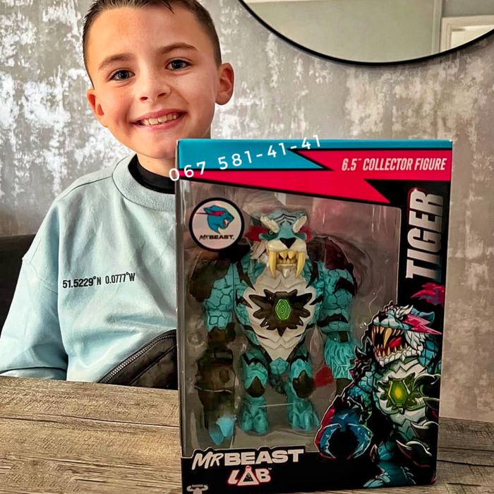 Ігровий набір MrBeast Lab Apex Beast Тигр