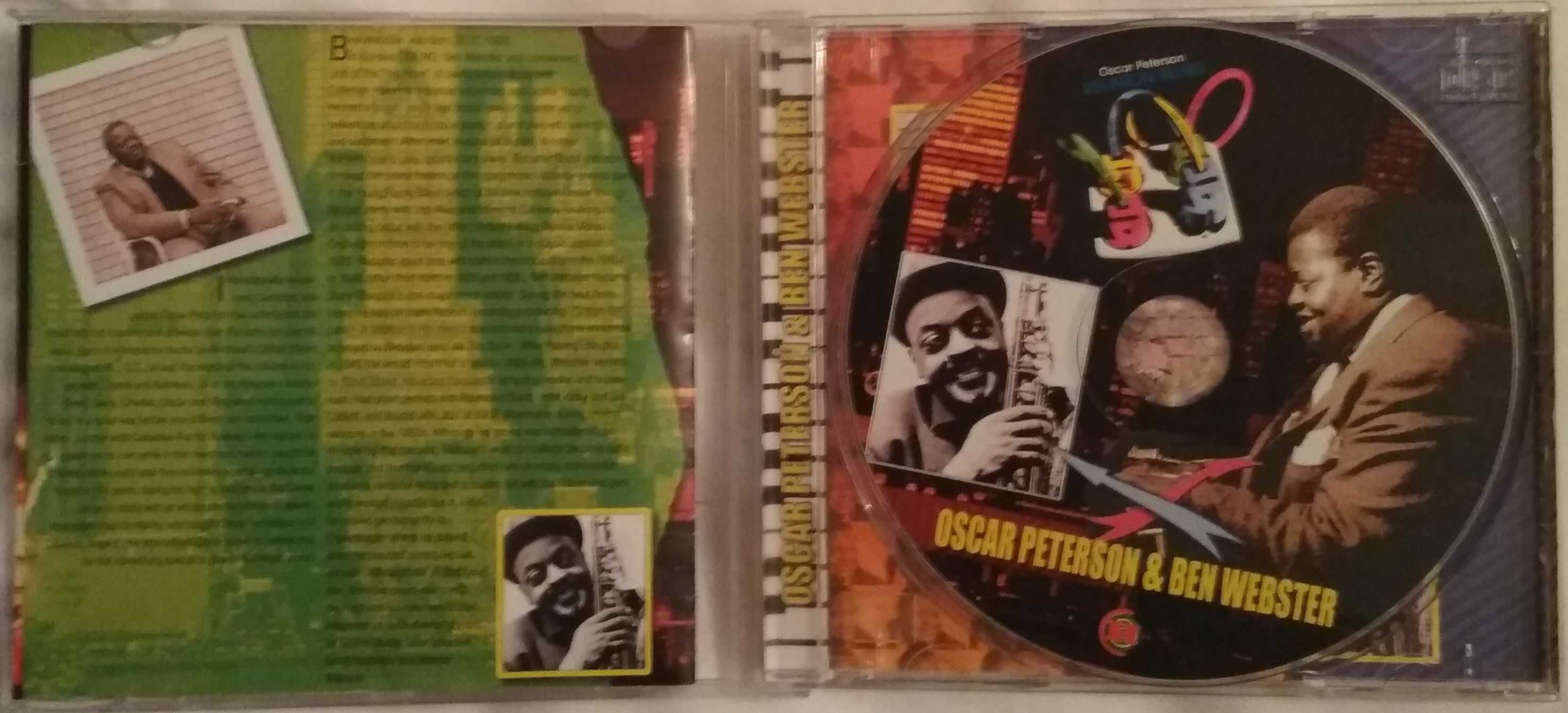 CD 2in1 Oscar Peterson Ben Webster