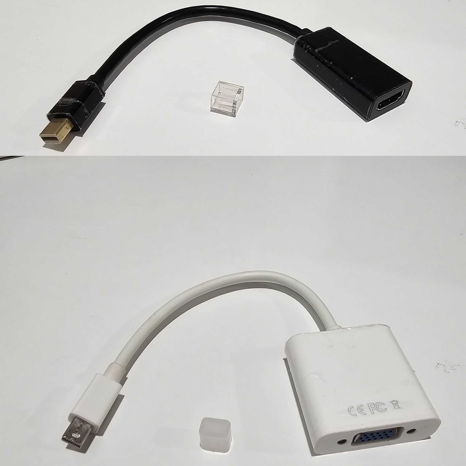 Cabos Adaptador DisplayPort HDMI e VGA