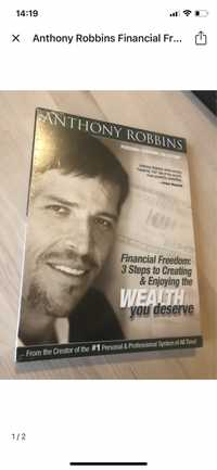 Anthony Robbins Financial Freedom DVD nowy w folii