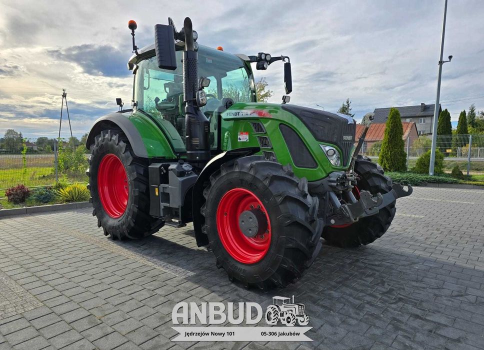 Fendt 716 S4 Vario Profi Plus 718 720 GPS RTK Trimble Opony 100% K80